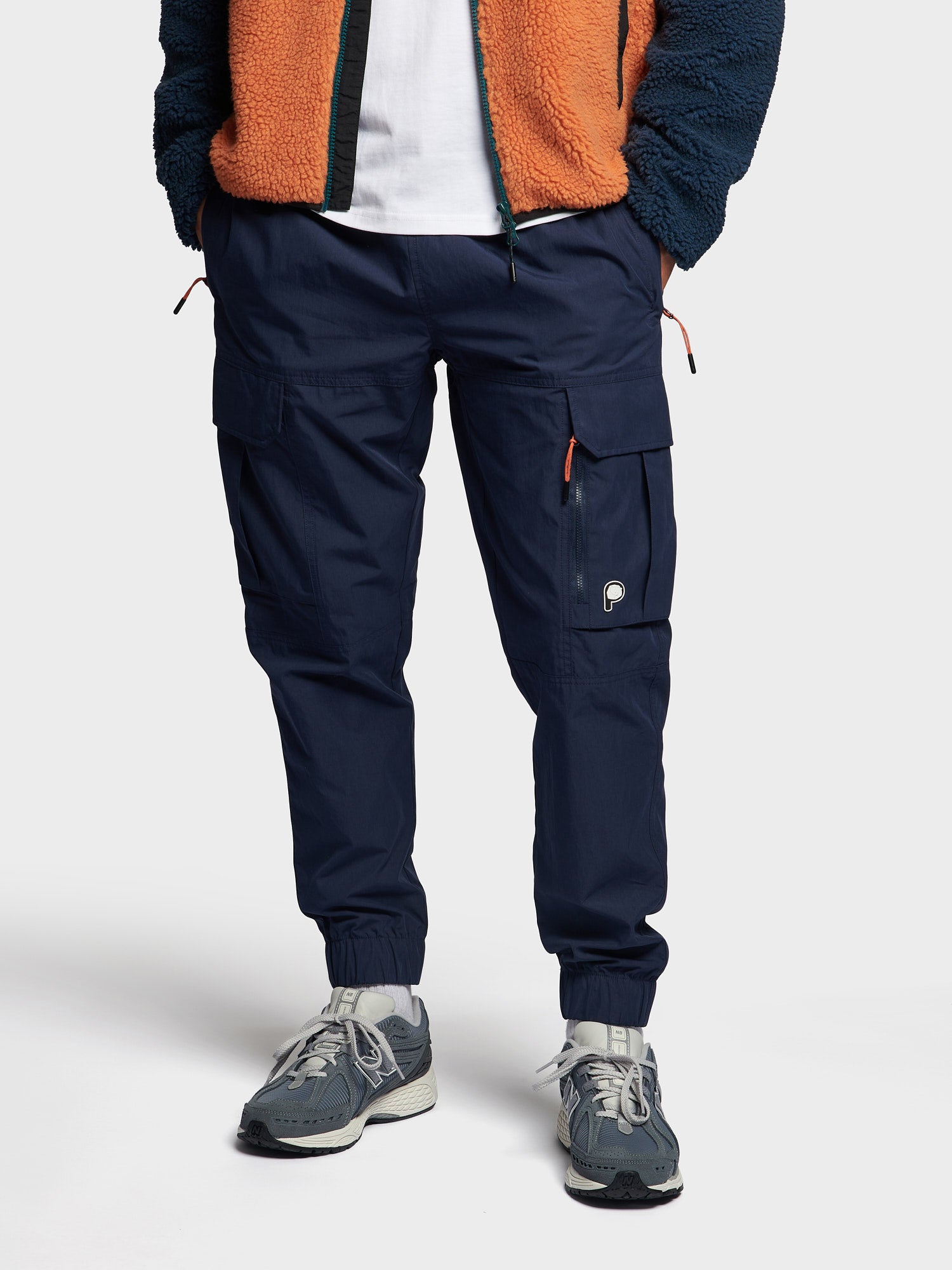 Penfield P Bear Water Resistant Cargo Trousers Navy Blue