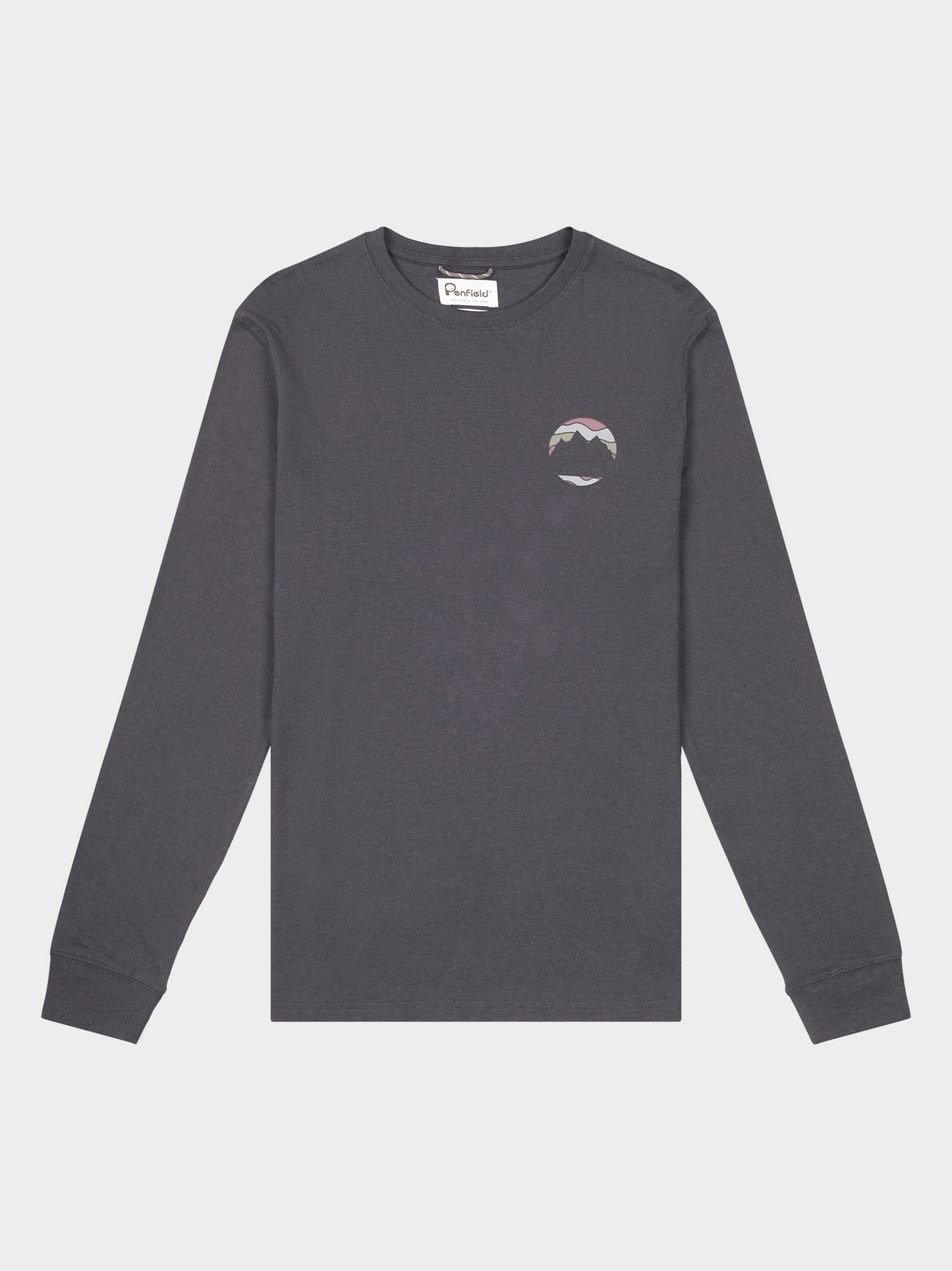 Penfield Back Circular LS T-Shirt Ebony