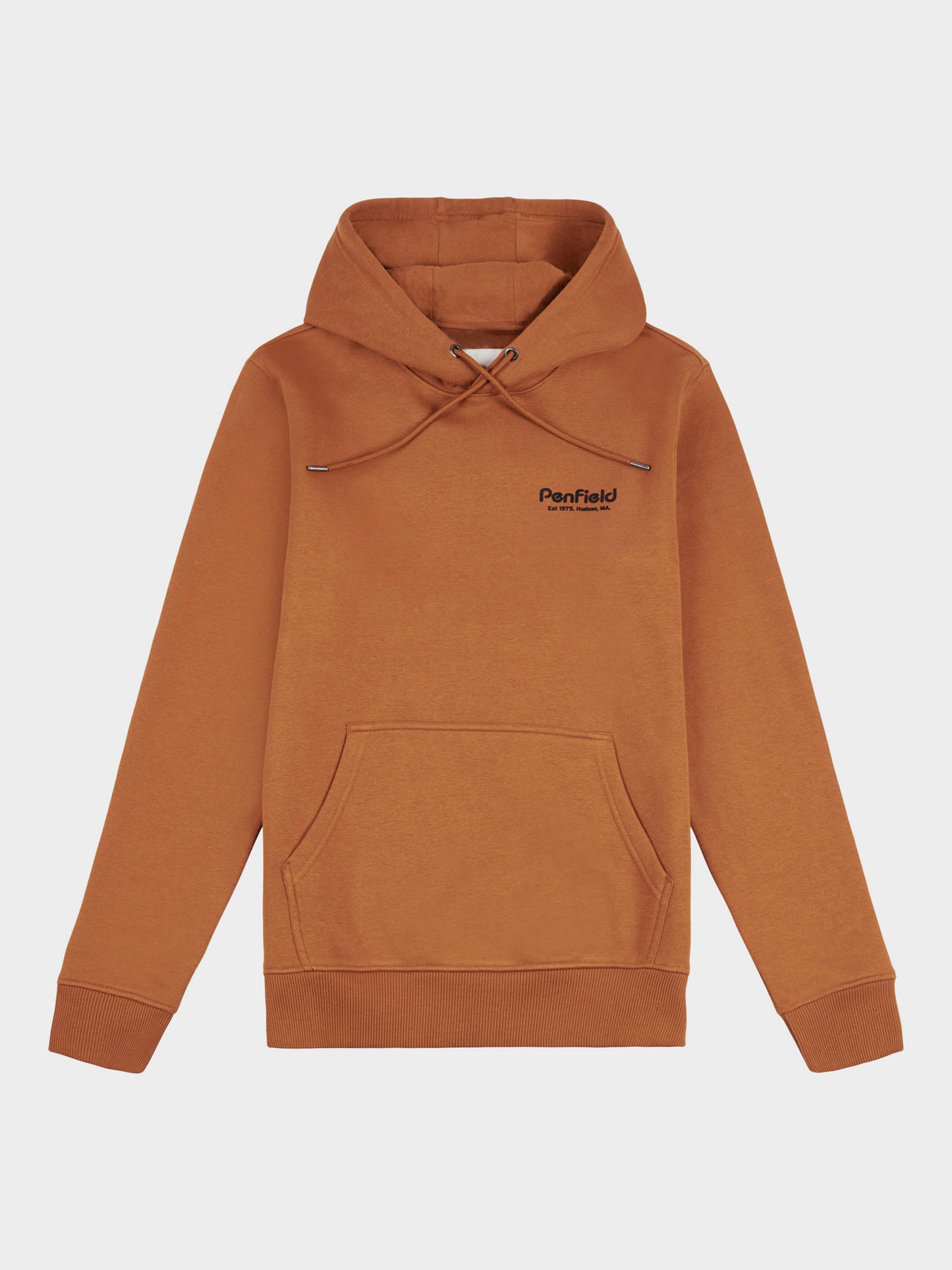 Hudson Script Hoodie in Rubber