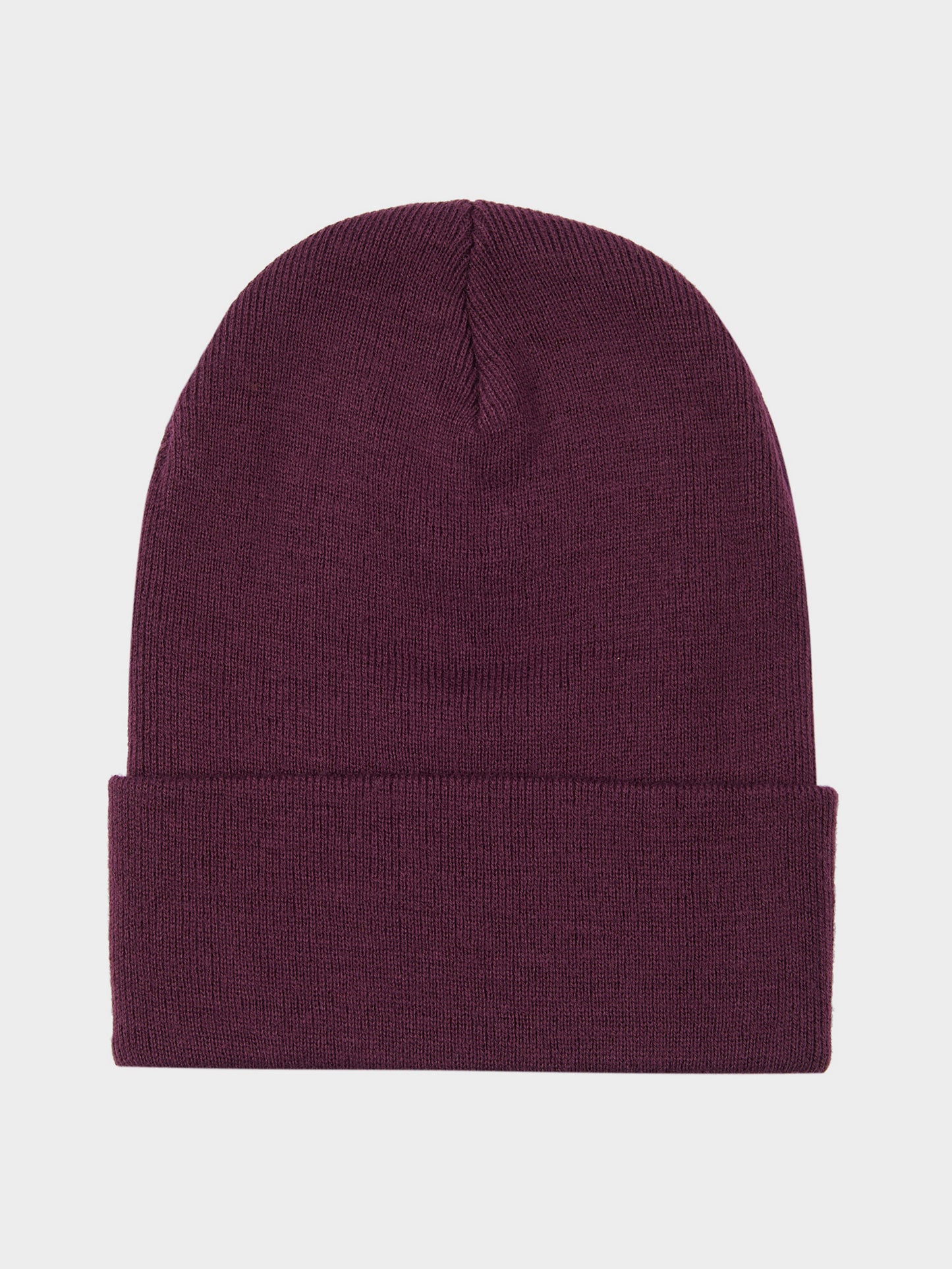 Reverse Badge Beanie in Winetasting