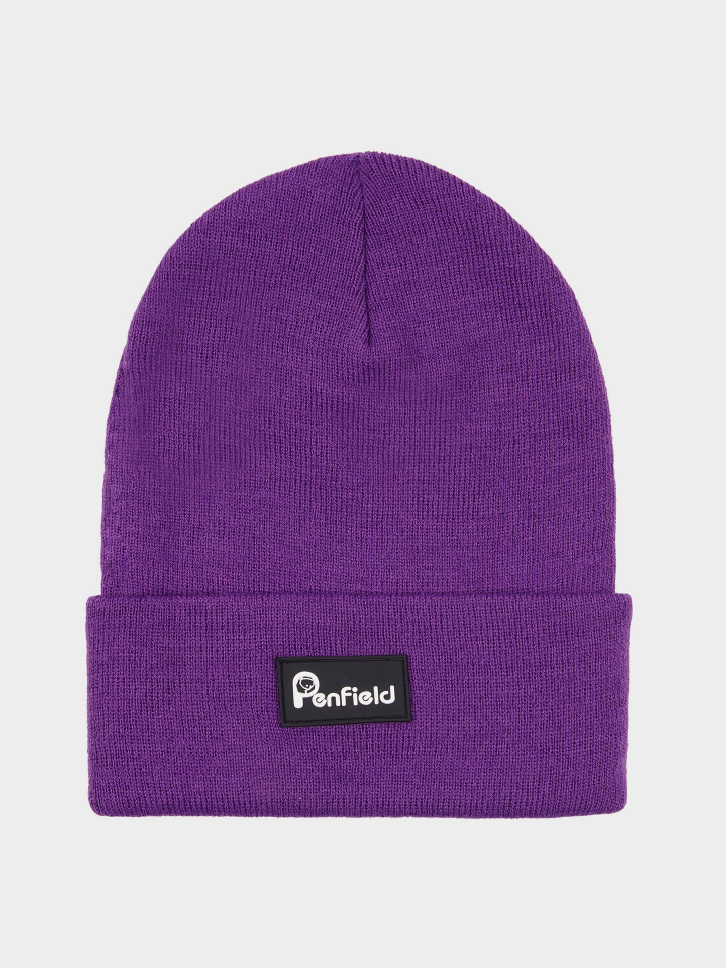 Reverse Badge Beanie in Pansy