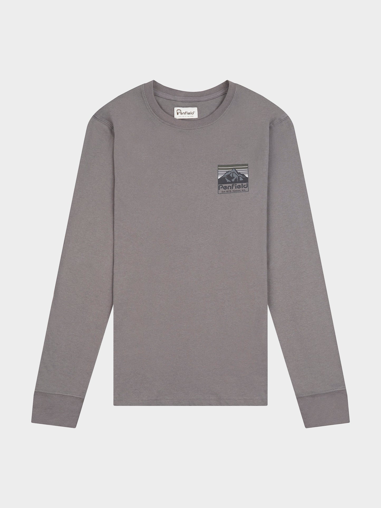 Penfield Back Graphic LS T-Shirt Castlerock