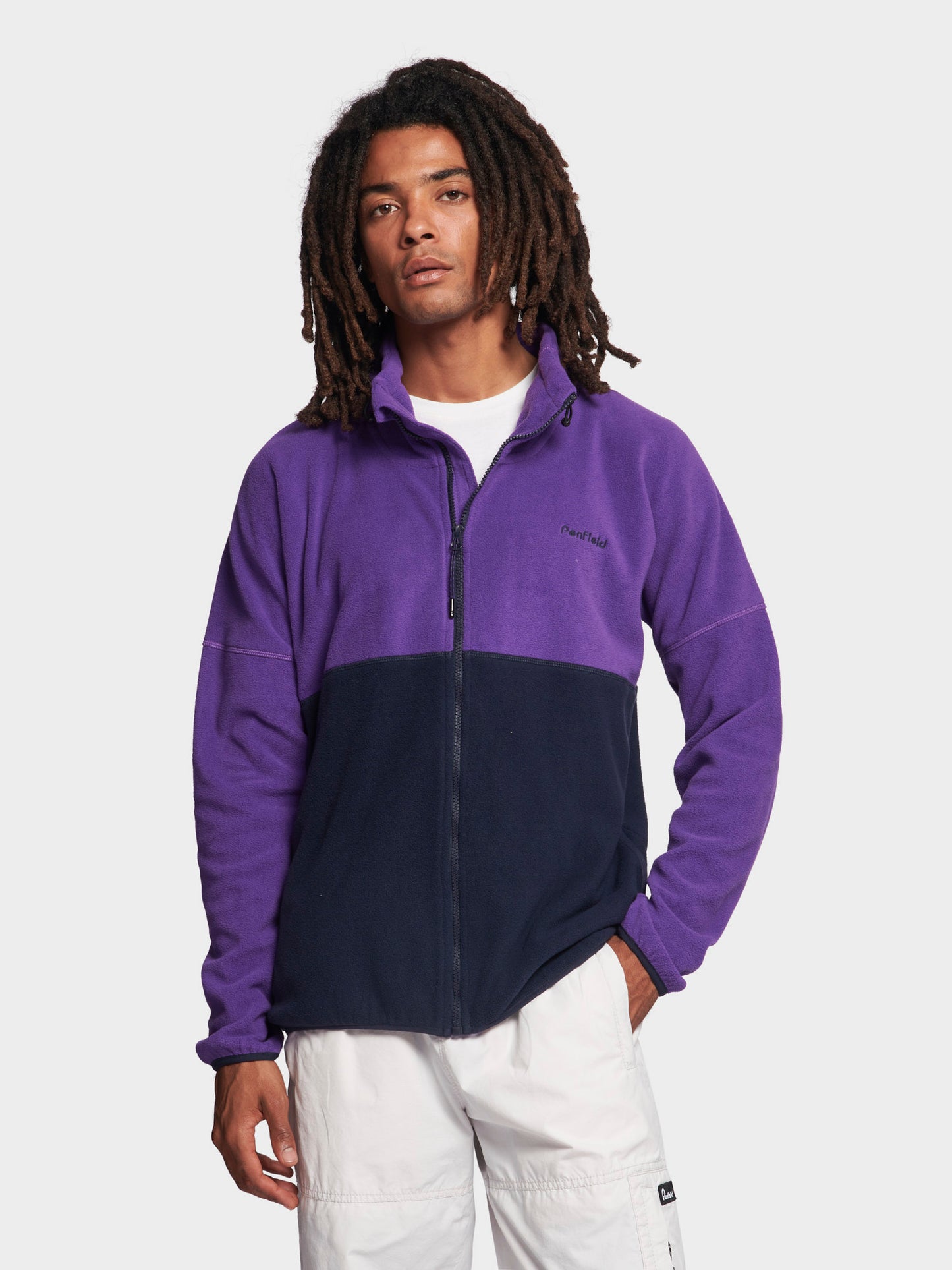 Polar Fleece Jacket in Pansy