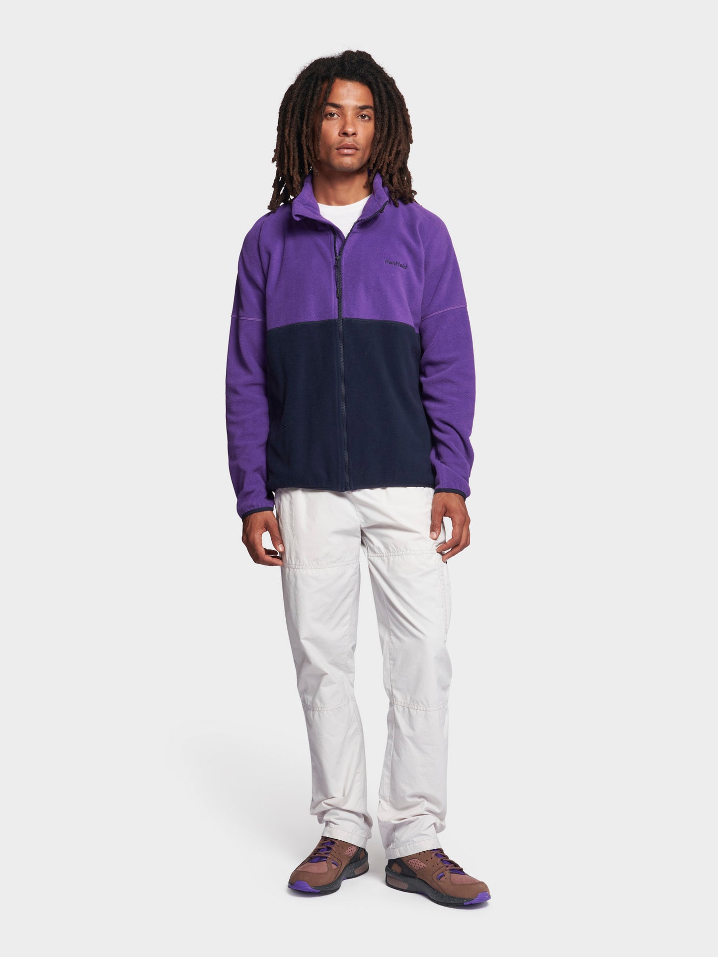 Polar Fleece Jacket in Pansy