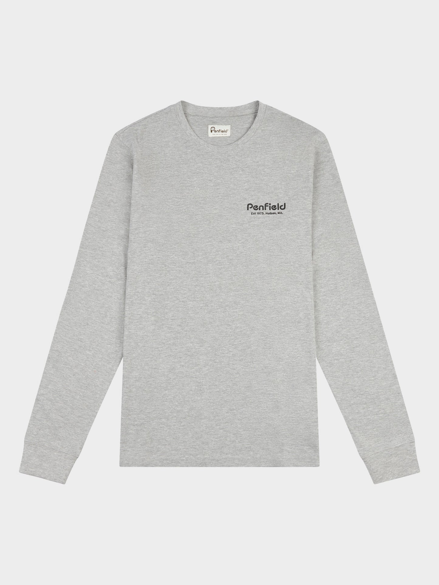 Arc Mountain Long Sleeve T-Shirt in Vintage Grey Heather