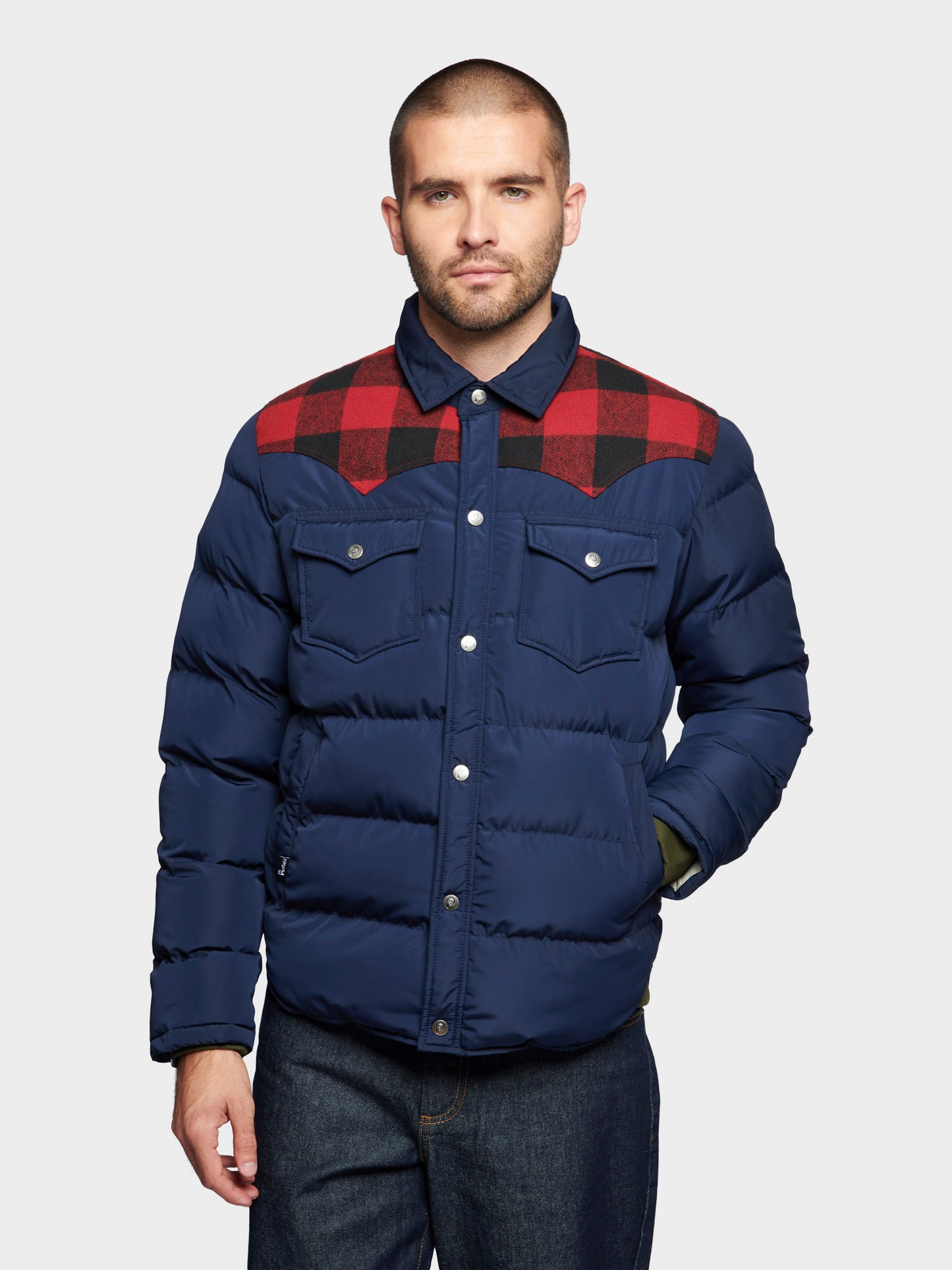 Penfield Mens Rockford Jacket Navy Blue