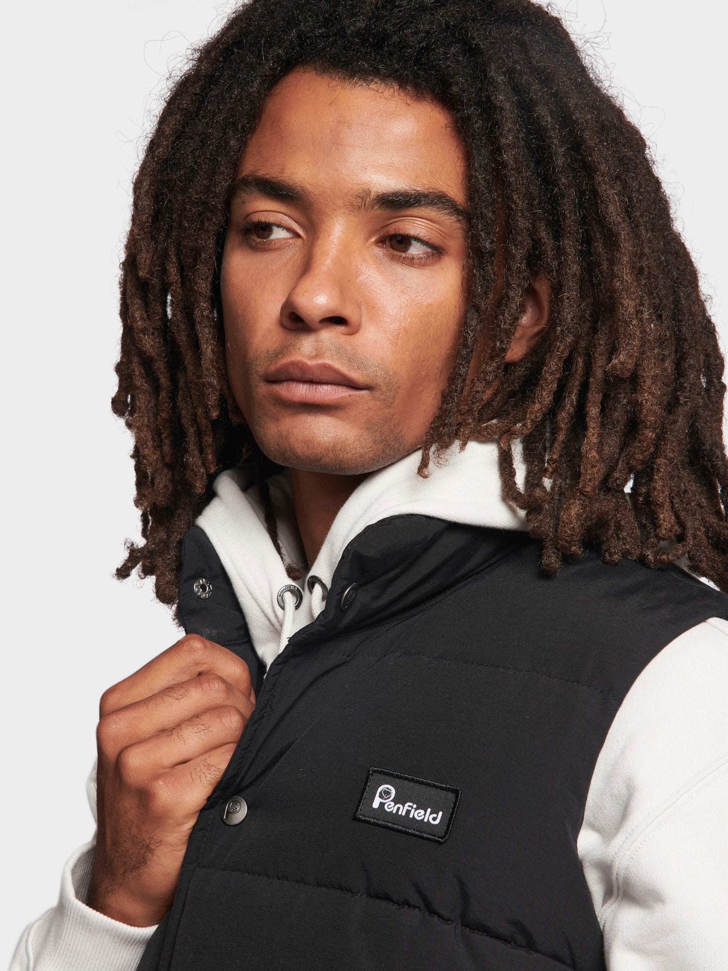 Puffer Outback Vest in Black