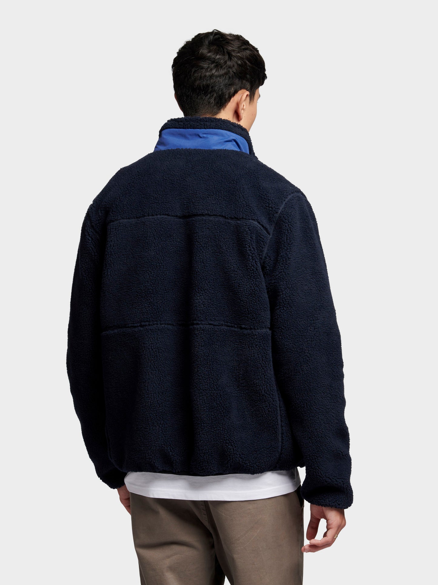 Penfield Mens Mattawa Fleece Jacket Navy Blue