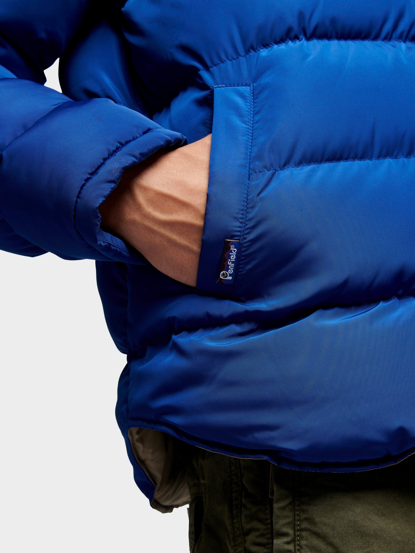 Penfield Mens Contrast Yoke Jacket Sodalite Blue