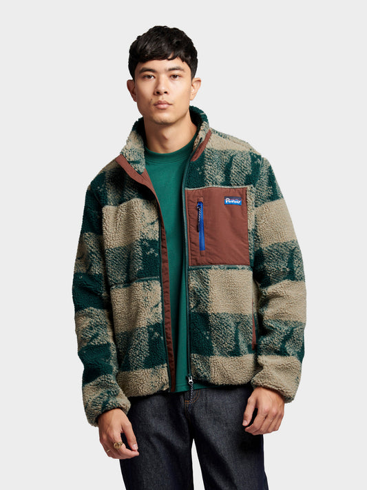 Penfield Men's Textured Check Mattawa Jacket June Bug