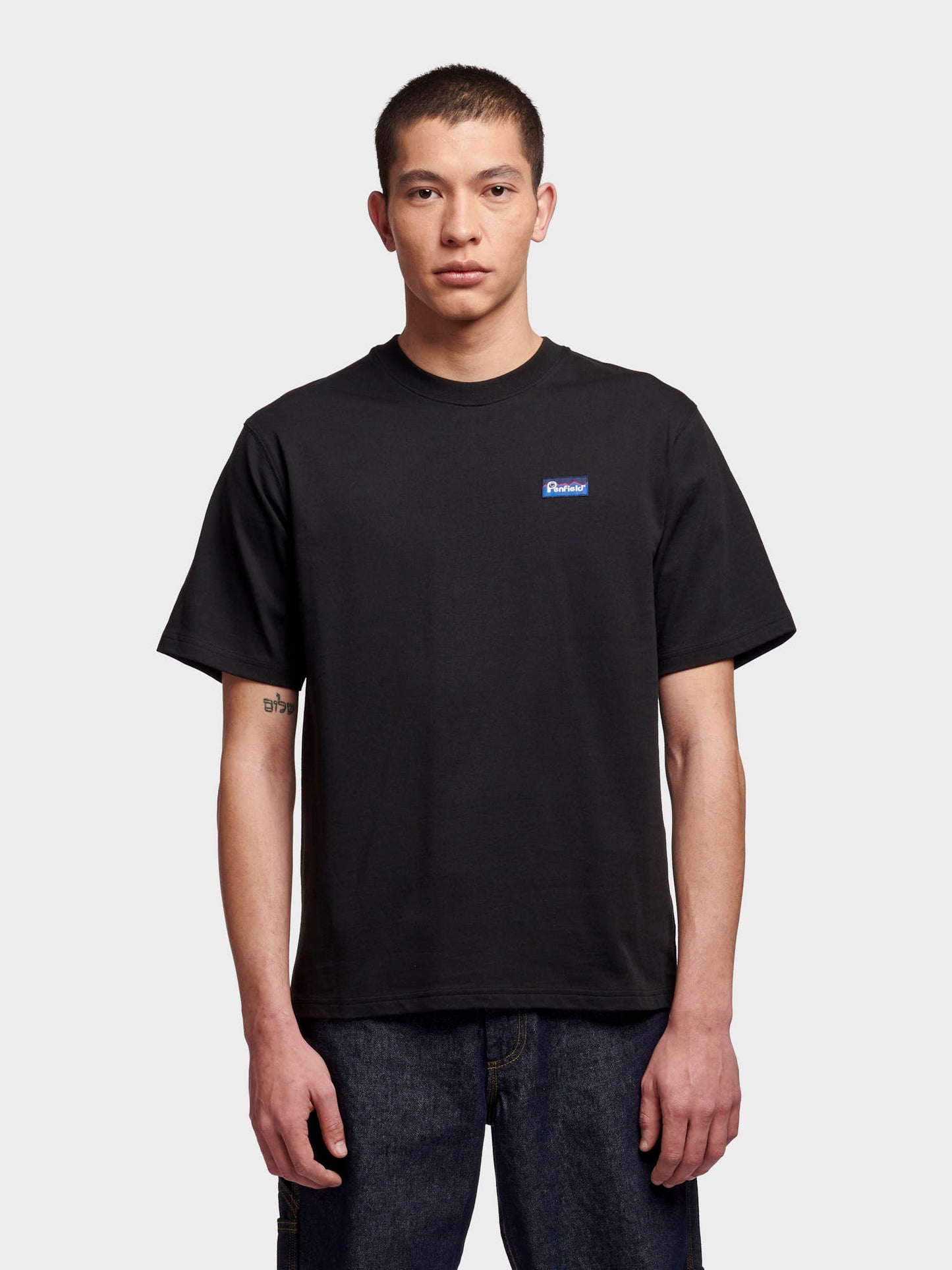 Relaxed Fit Original Logo T-Shirt in Black