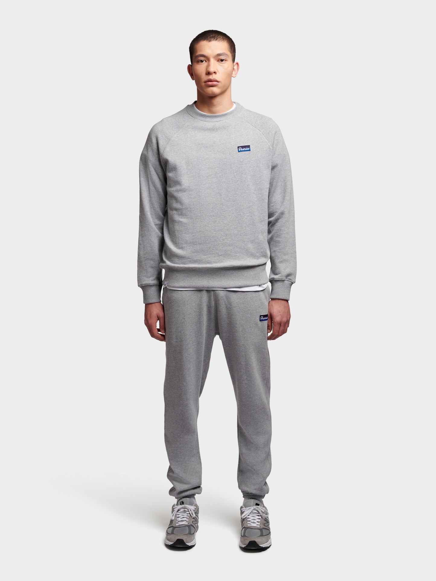 Relaxed Fit Original Logo Sweatshirt in Athletic Grey Heather