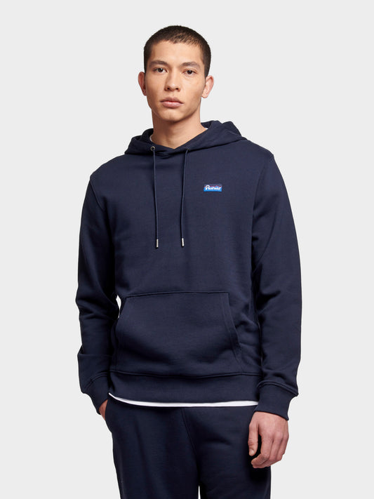 Penfield Mens Original Logo Hoodie in Sky Captain