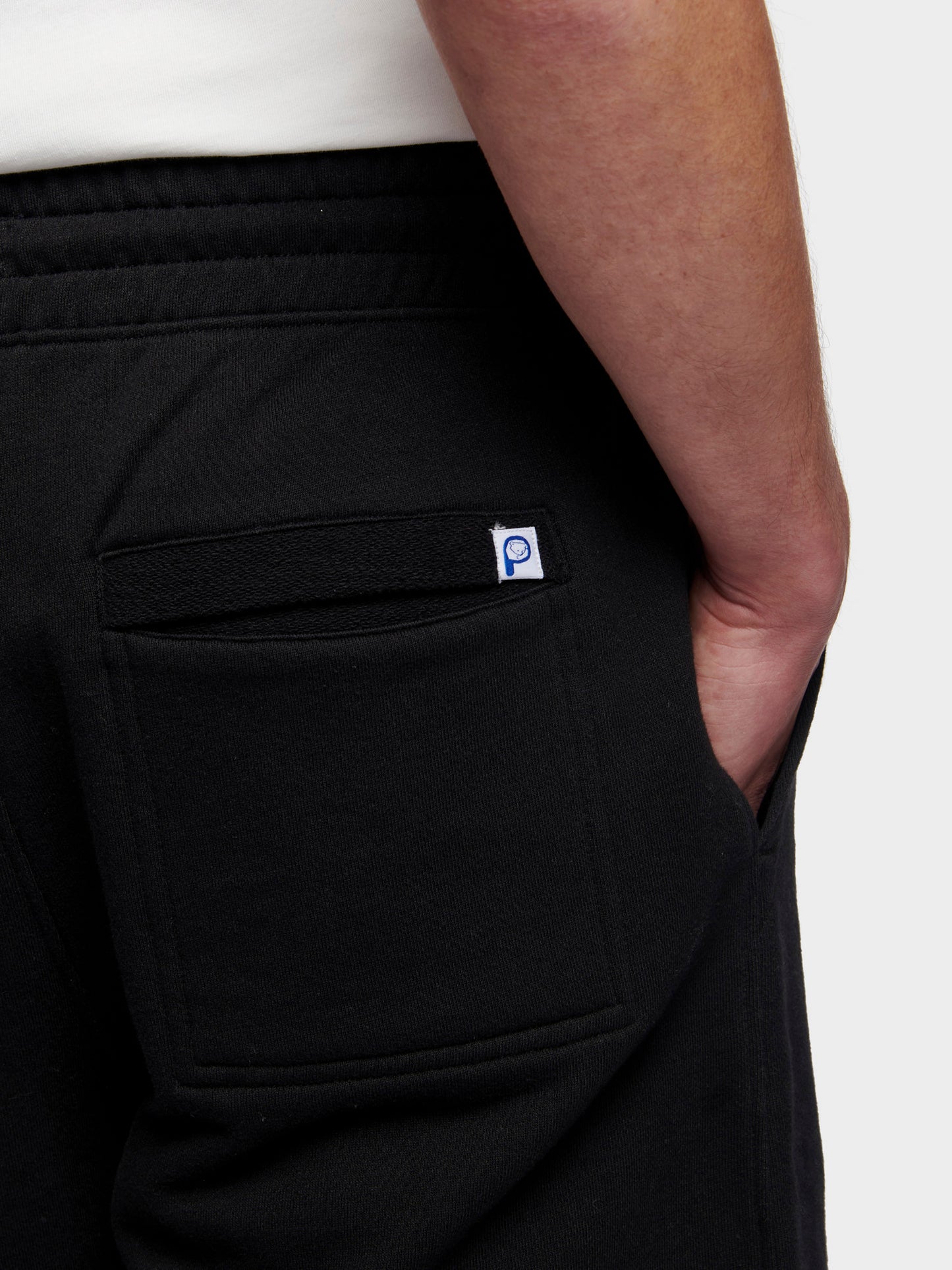 Relaxed Fit Original Logo Shorts in Black