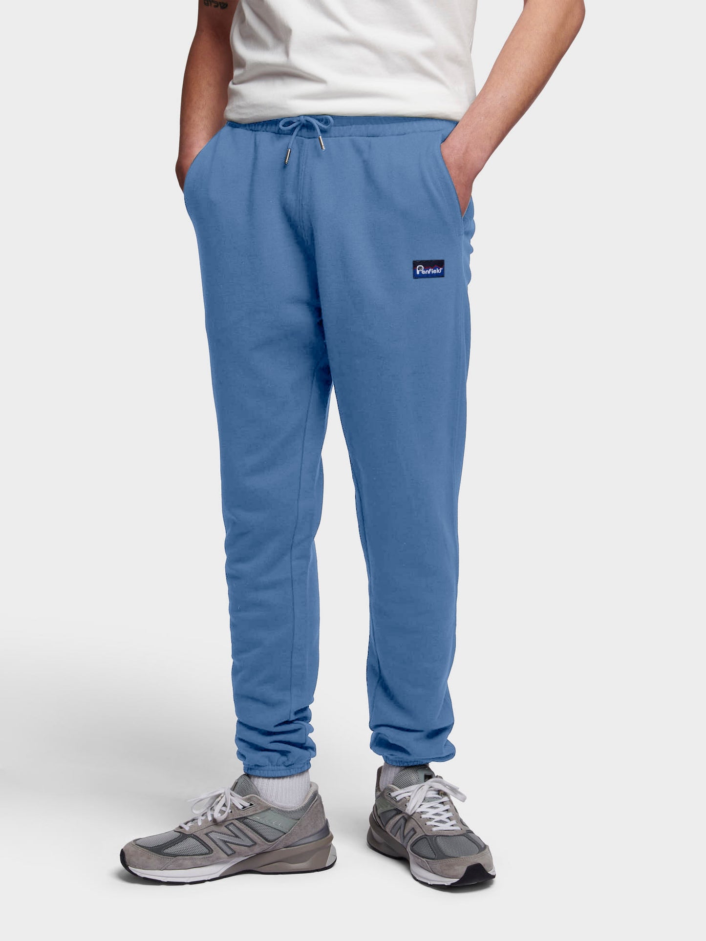 Relaxed Fit Original Logo Joggers in Blue Horizon