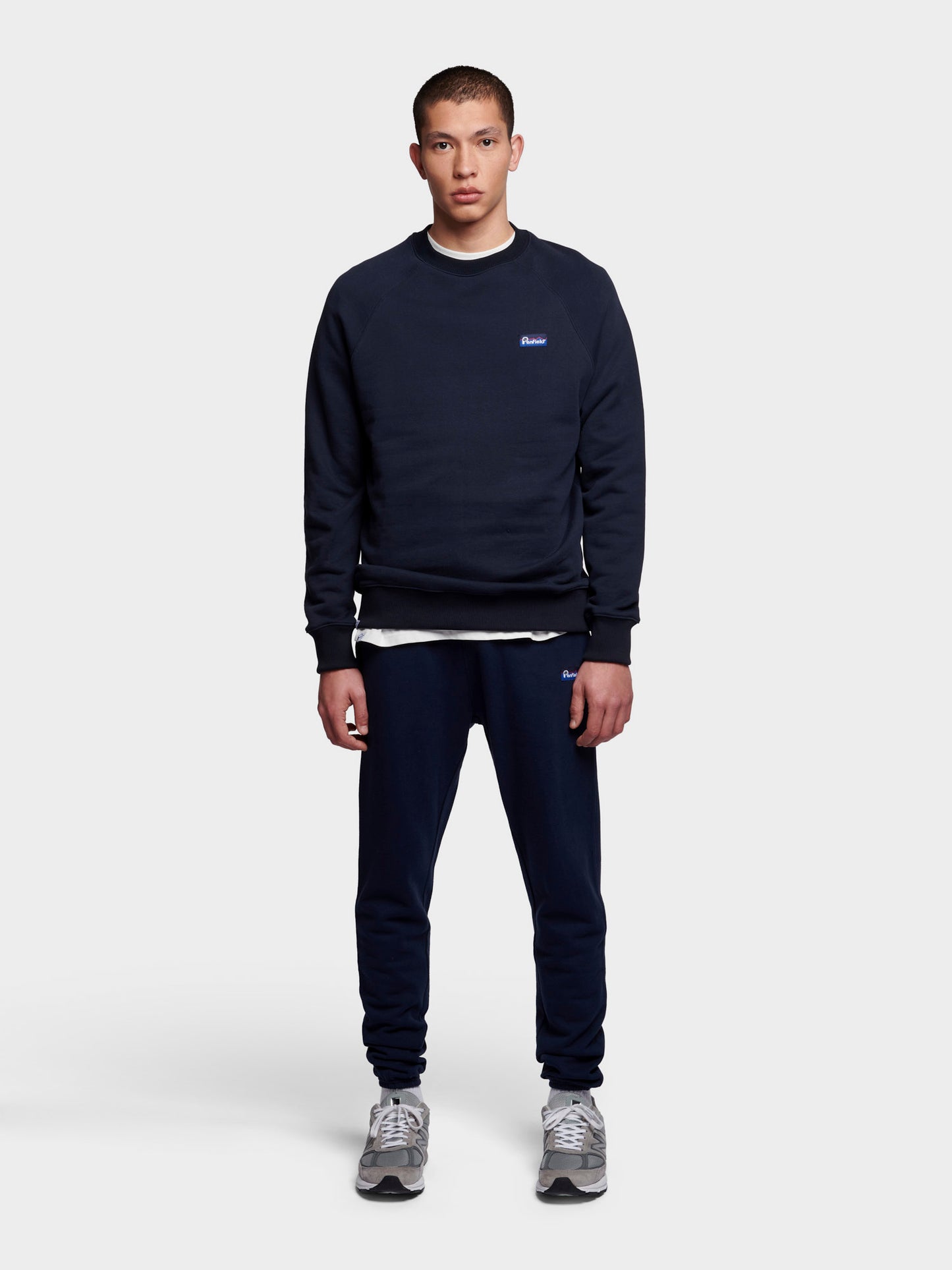 Relaxed Fit Original Logo Joggers in Sky Captain