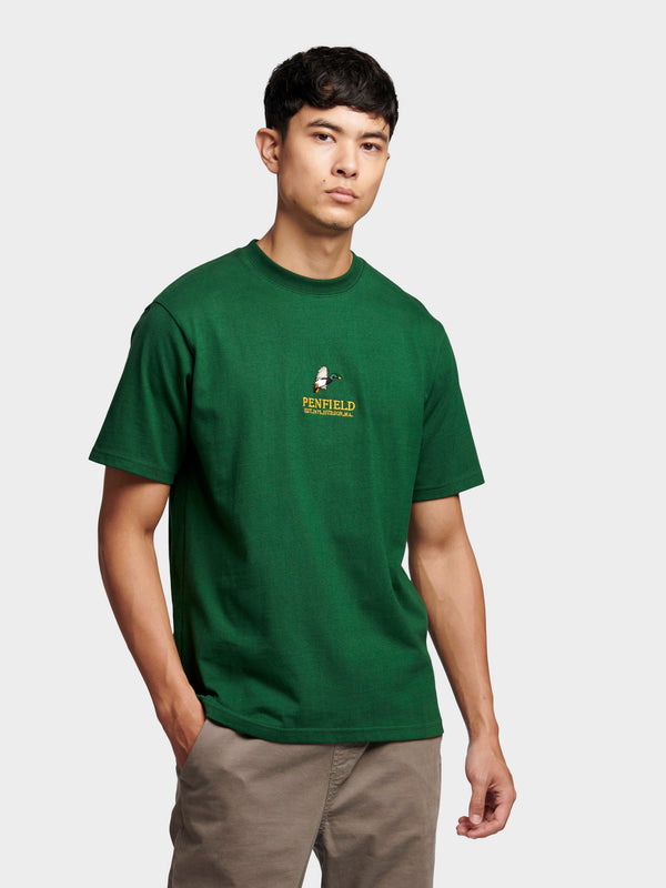 Penfield Mens Embroidered Mallard T-Shirt Eden