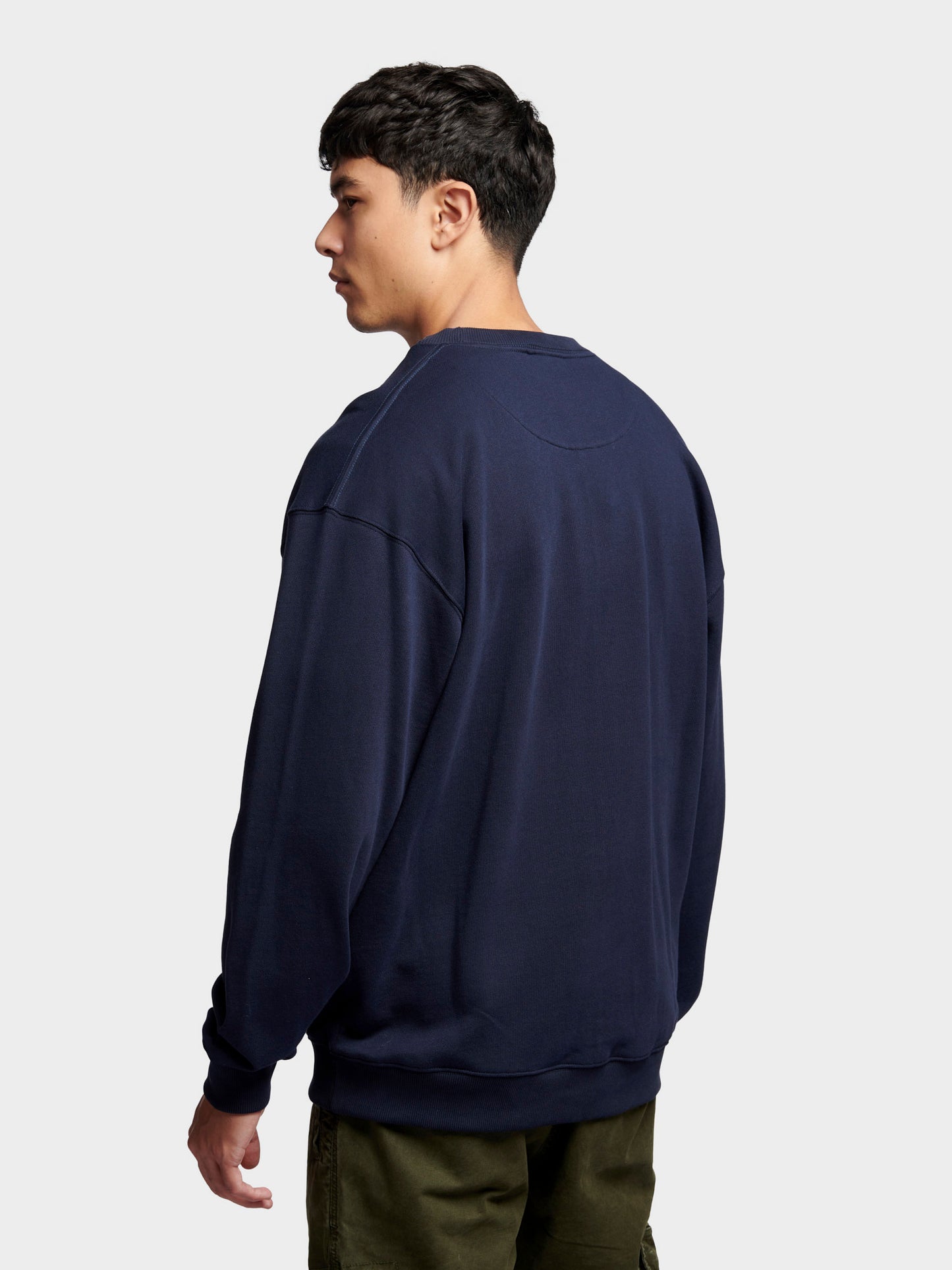 Penfield Mens Embroidered Mallard Sweatshirt Navy Blue