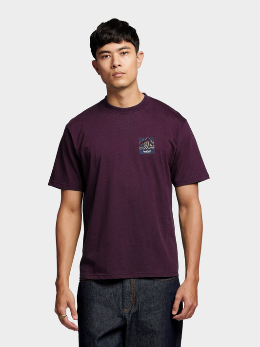 Penfield Mens Mountain Back Graphic T-Shirt Nightshade