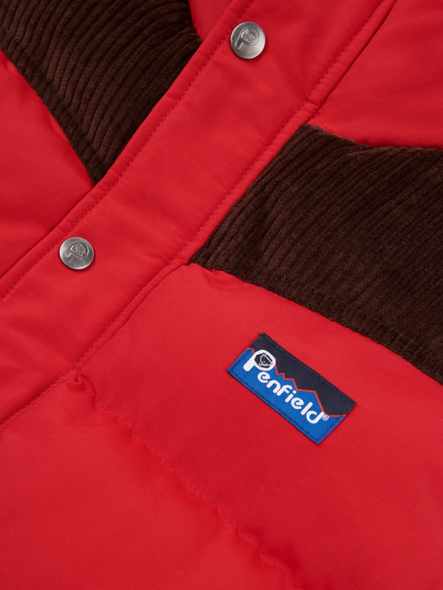 Penfield Mens Easton Gilet Equestrian Red