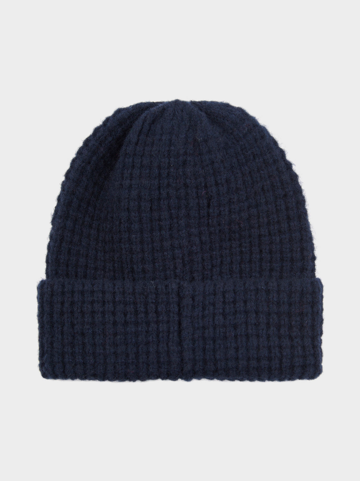 Penfield Mens Waffle Beanie Navy Blue